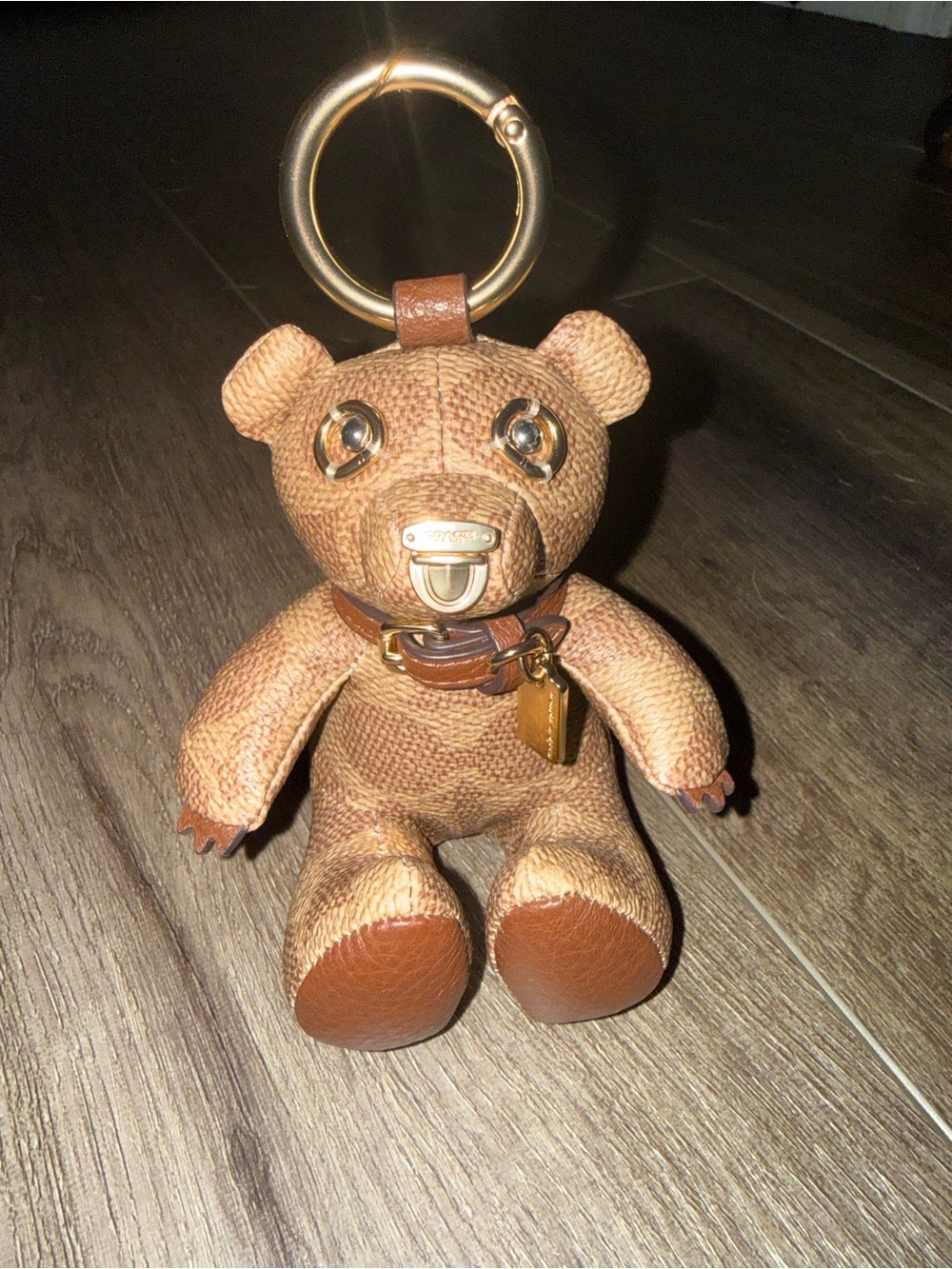 Coach Bear Bag Charm/Keychain